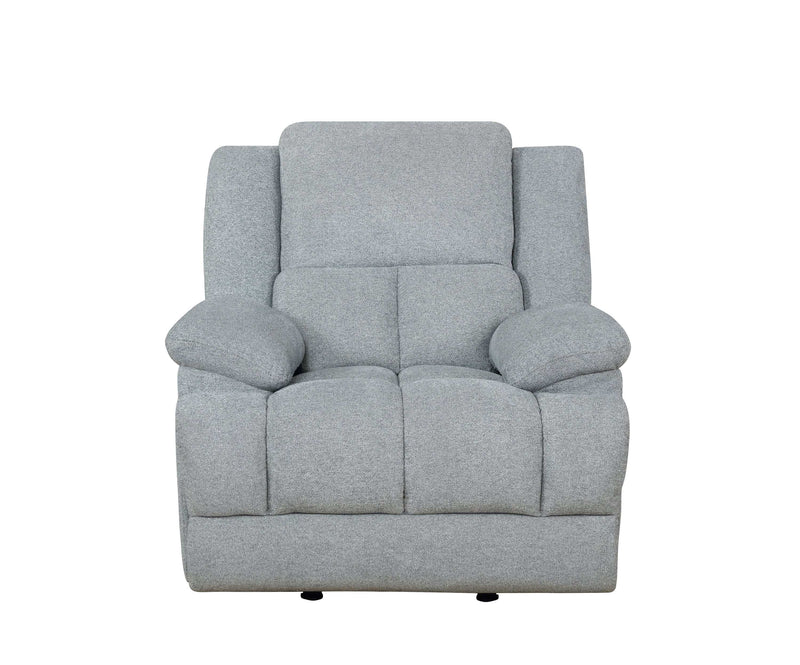 Waterbury - Grey - Power Glider Recliner - Ornate Home