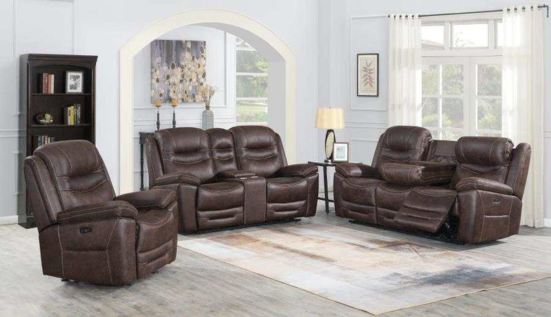 Hemer - Chocolate - Power^2 Sofa - Ornate Home