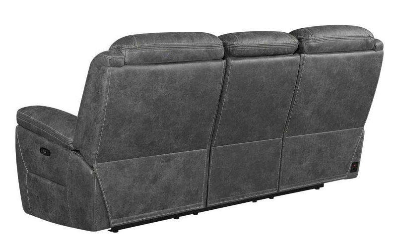 Hemer - Gray - Power^2 Sofa - Ornate Home