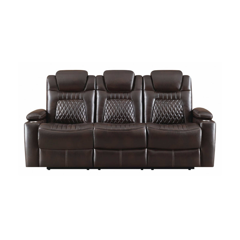 Korbach - Espresso - Power^2 Sofa - Ornate Home