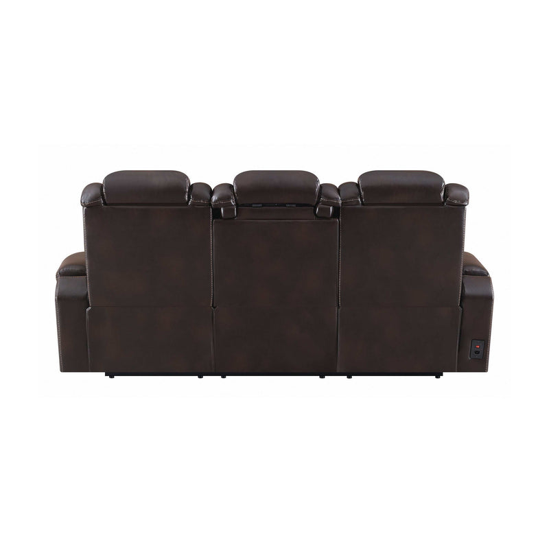 Korbach - Espresso - Power^2 Sofa - Ornate Home