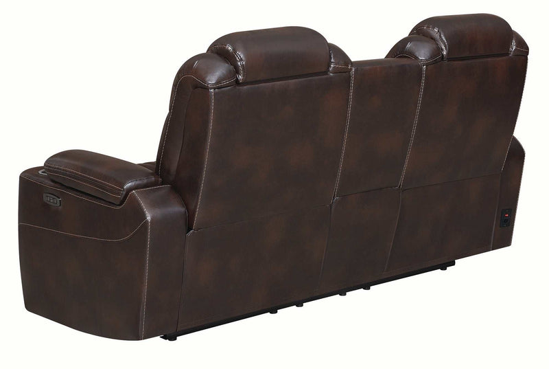 Korbach - Espresso - Power^2 Loveseat - Ornate Home