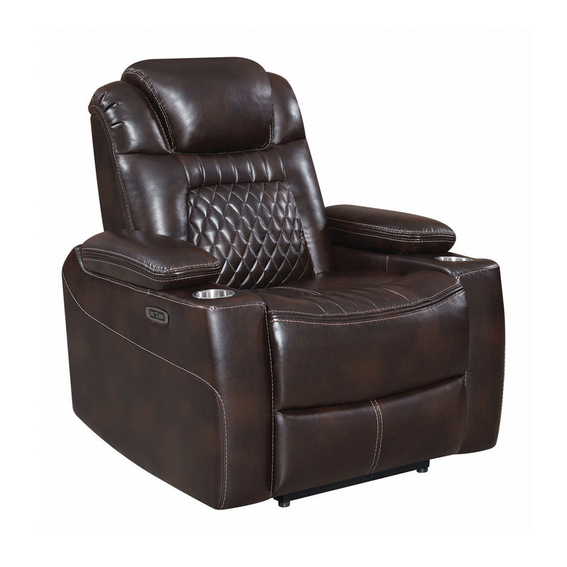 Korbach - Espresso - Power^2 Recliner - Ornate Home