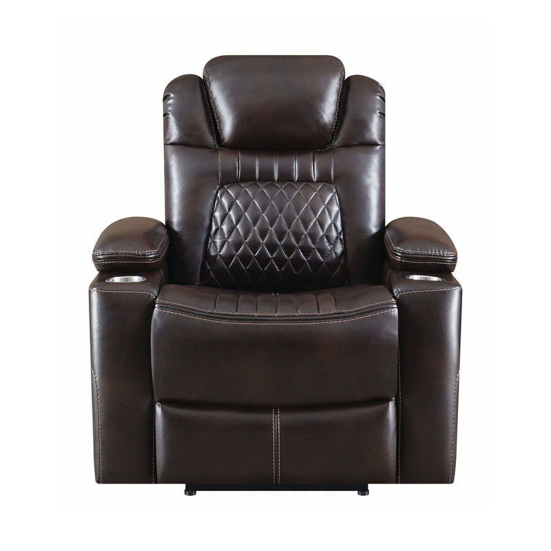 Korbach - Espresso - Power^2 Recliner - Ornate Home