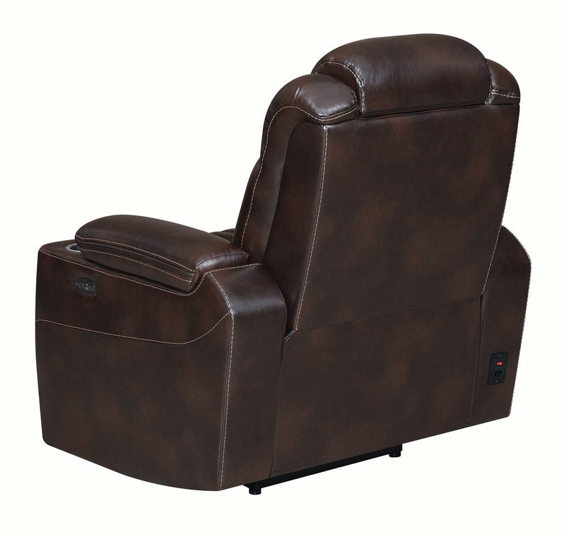 Korbach - Espresso - Power^2 Recliner - Ornate Home