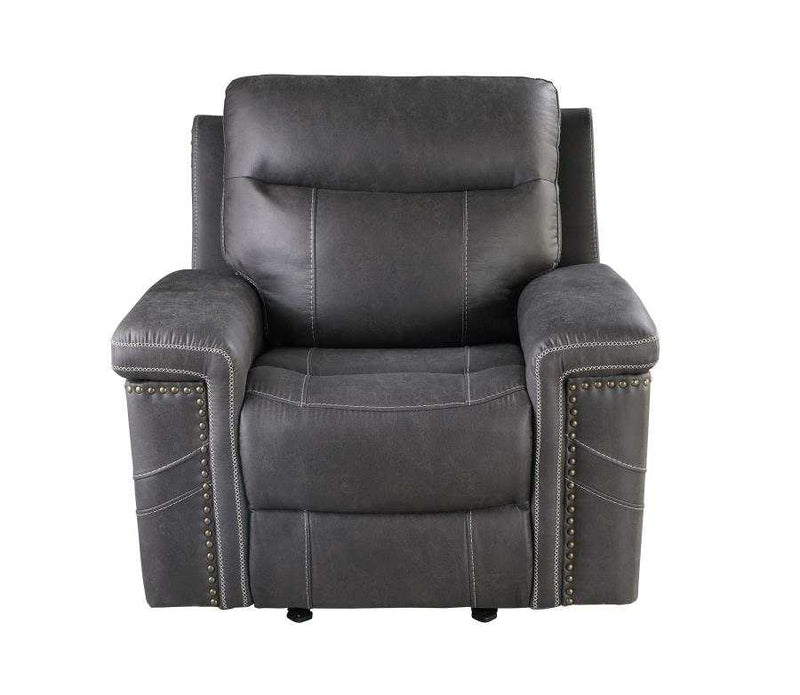 Wixom - Charcoal - Power^2 Glider Recliner - Ornate Home