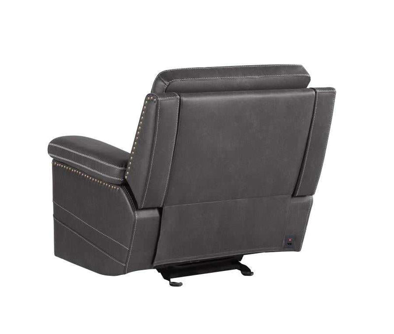 Wixom - Charcoal - Power^2 Glider Recliner - Ornate Home