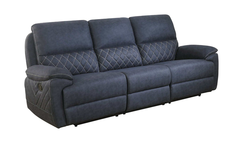 Variel - Blue -  Motion Sofa - Ornate Home