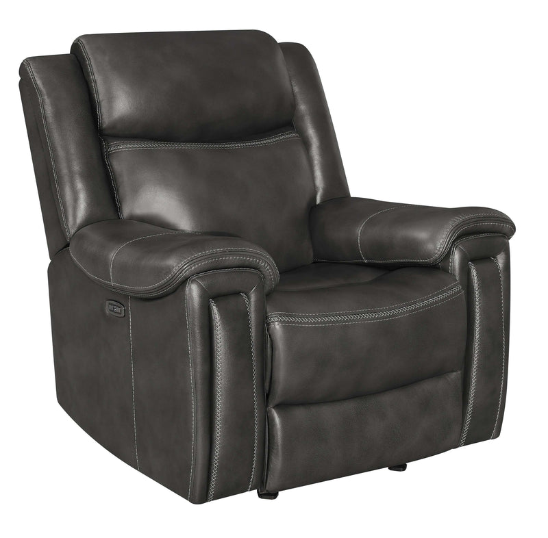 Shallowford - Hand Rubbed Charcoal - Power^2 Glider Recliner - Ornate Home