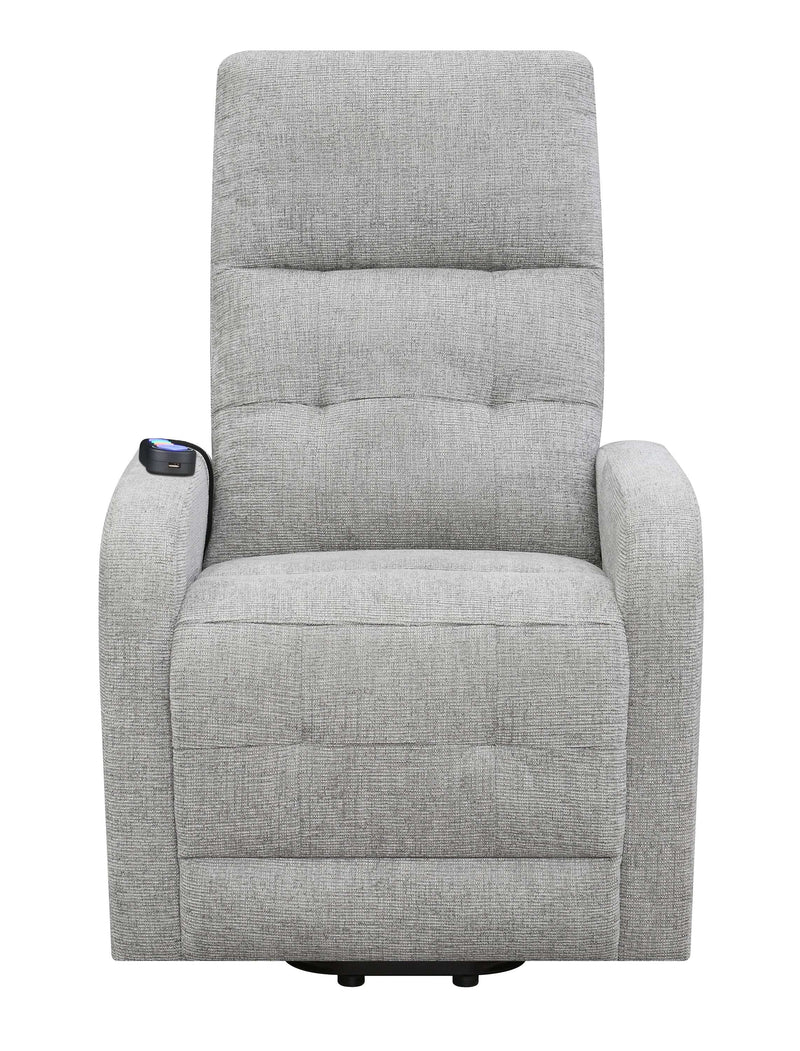 Piotr - Grey - Power Lift Recliner - Ornate Home