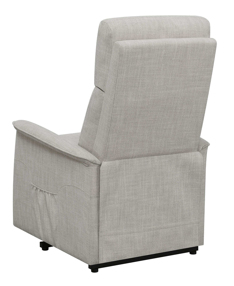 Pearce - Beige - Power Lift Recliner - Ornate Home