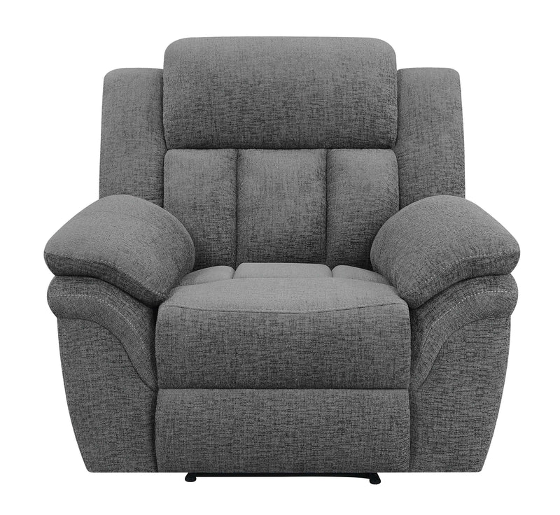 Bahrain - Charcoal - Glider Recliner - Ornate Home