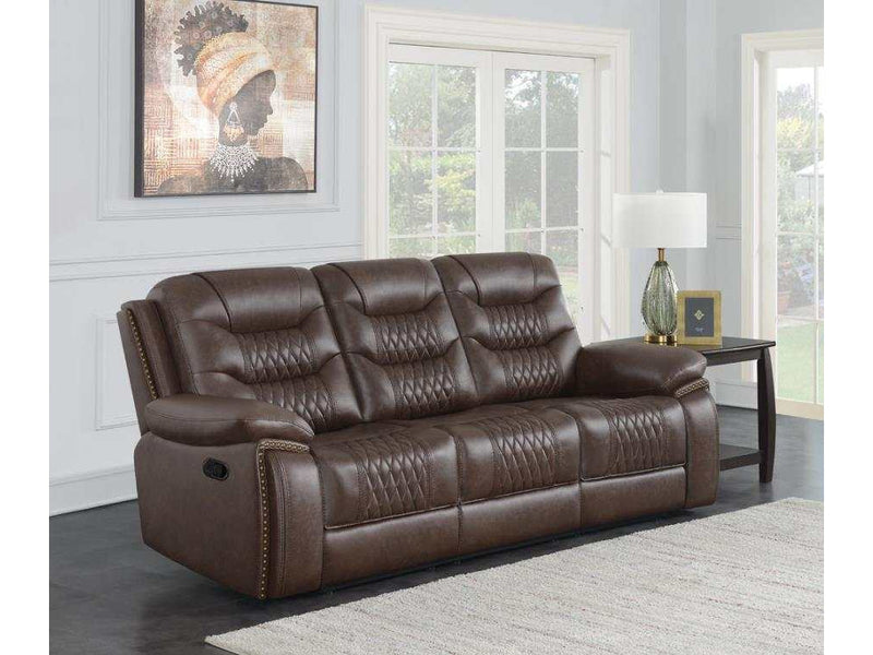 Flamenco - Brown - Motion Sofa - Ornate Home