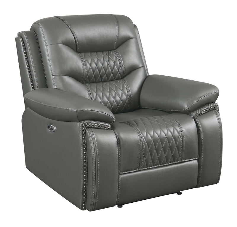 Flamenco - Charcoal - Recliner - Ornate Home