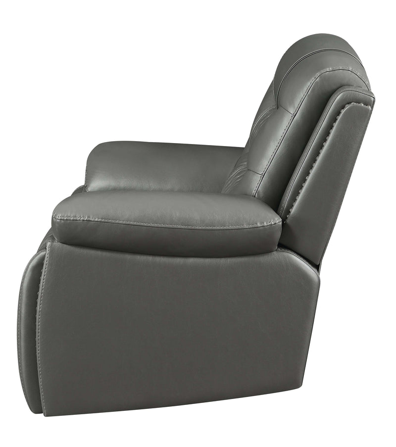 Flamenco - Charcoal - Power Recliner - Ornate Home