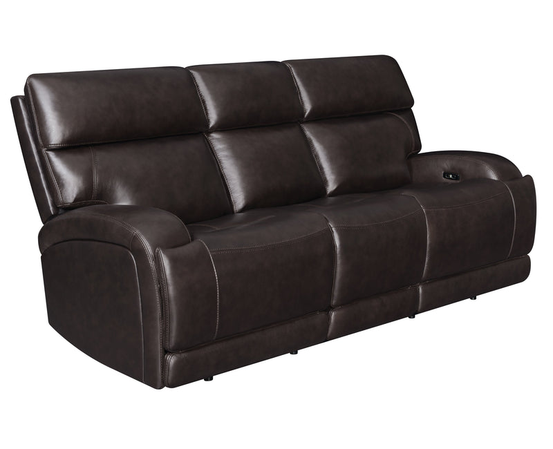 Longport - Dark Brown - Power Sofa - Ornate Home