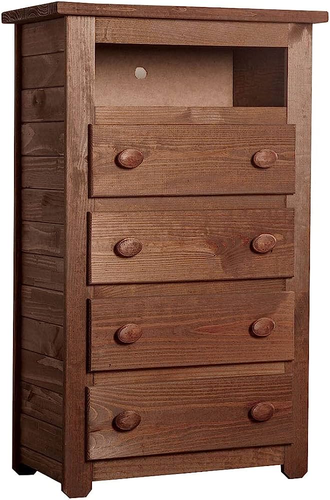 Lea Mahogany Media Chest