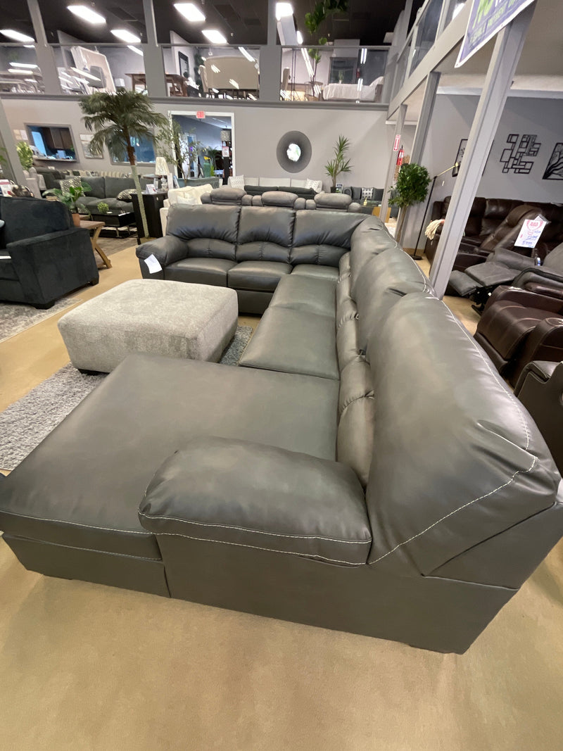 Aberton Gray 3pc RAF Sectional