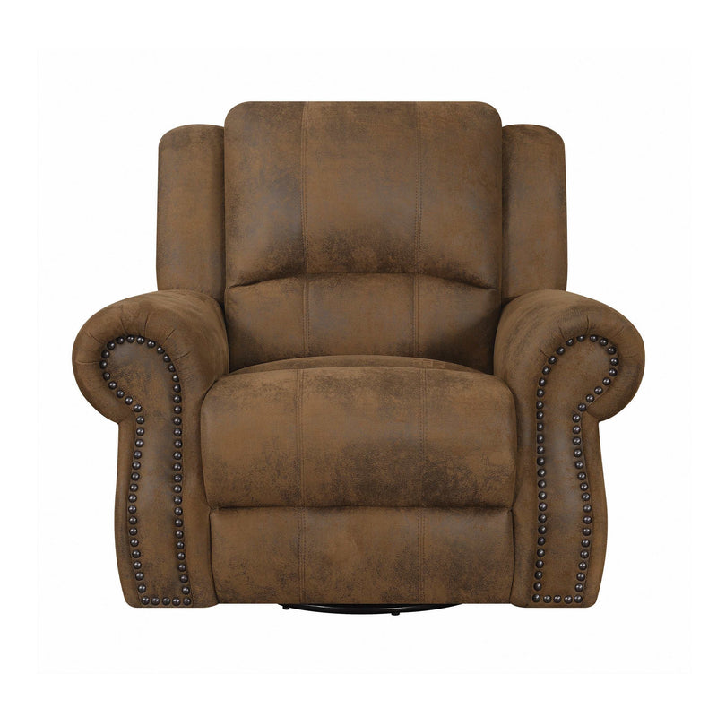 Sir Rawlinson - Buckskin brown - Swivel Rocking Recliner - Ornate Home