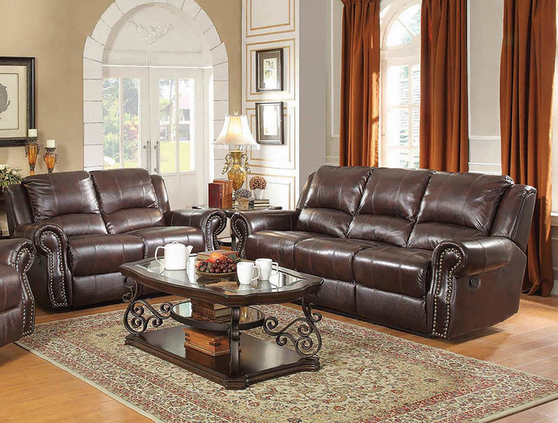 Sir Rawlinson - Dark brown - Motion Sofa - Ornate Home