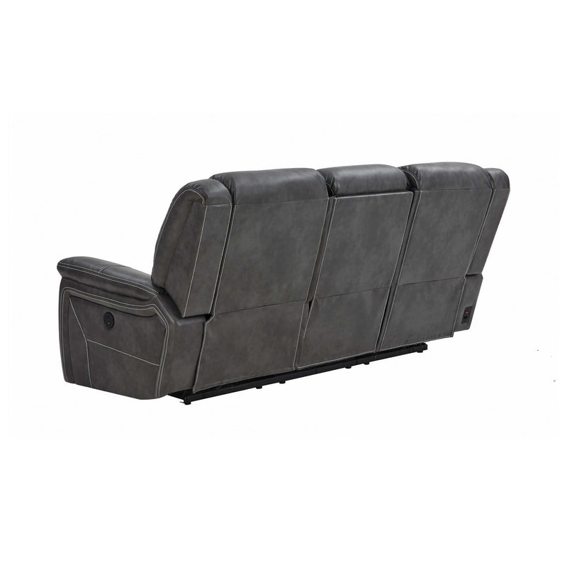 Conrad - Grey - Motion Sofa - Ornate Home