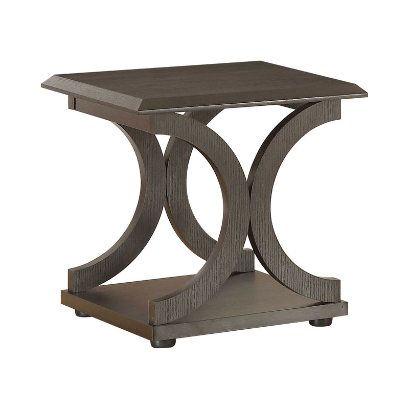 Roxie - Cappuccino - End Table - Ornate Home