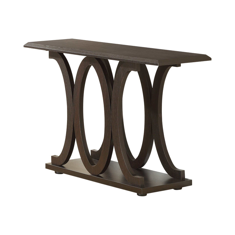 Roxie - Cappuccino - Sofa Table - Ornate Home