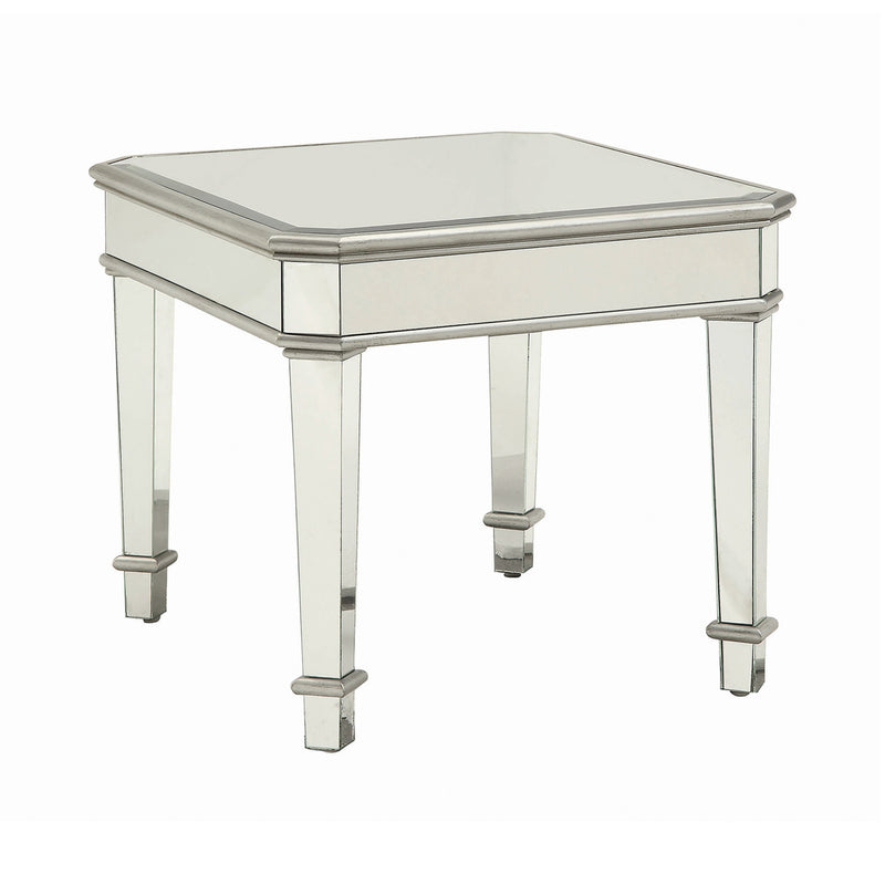 Cassandra Silver End Table