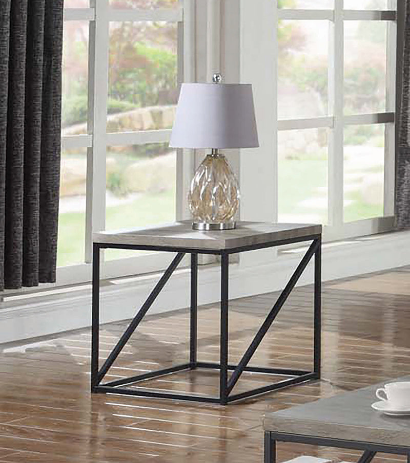 Kavan - Sonoma Grey - End Table - Ornate Home