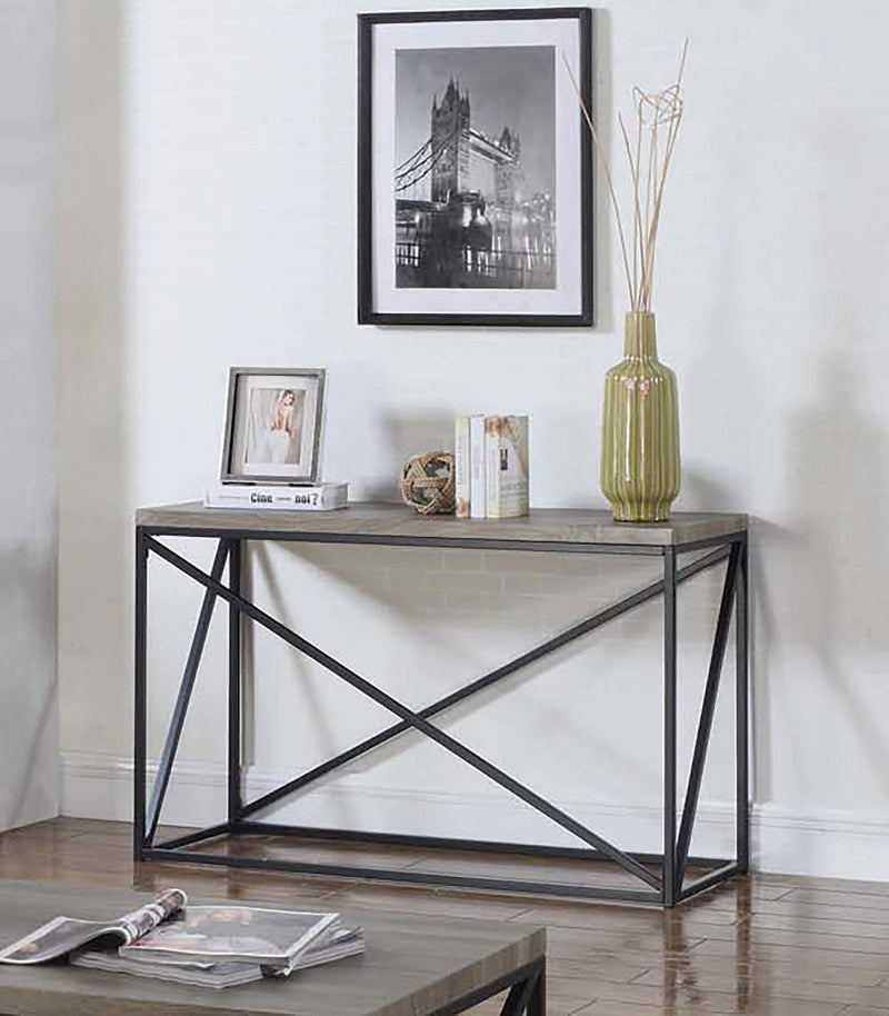 Kavan - Sonoma Grey - Sofa Table - Ornate Home