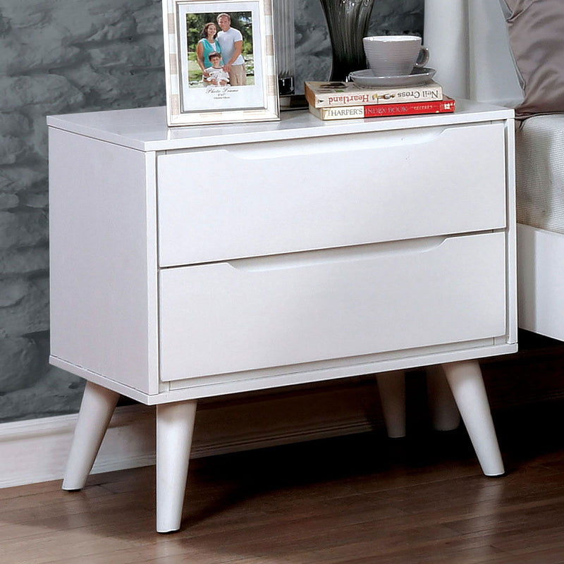 Lennart White Nightstand