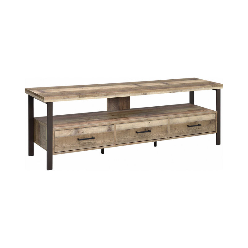 Zayn - Weathered Pine - 71" TV Console - Ornate Home