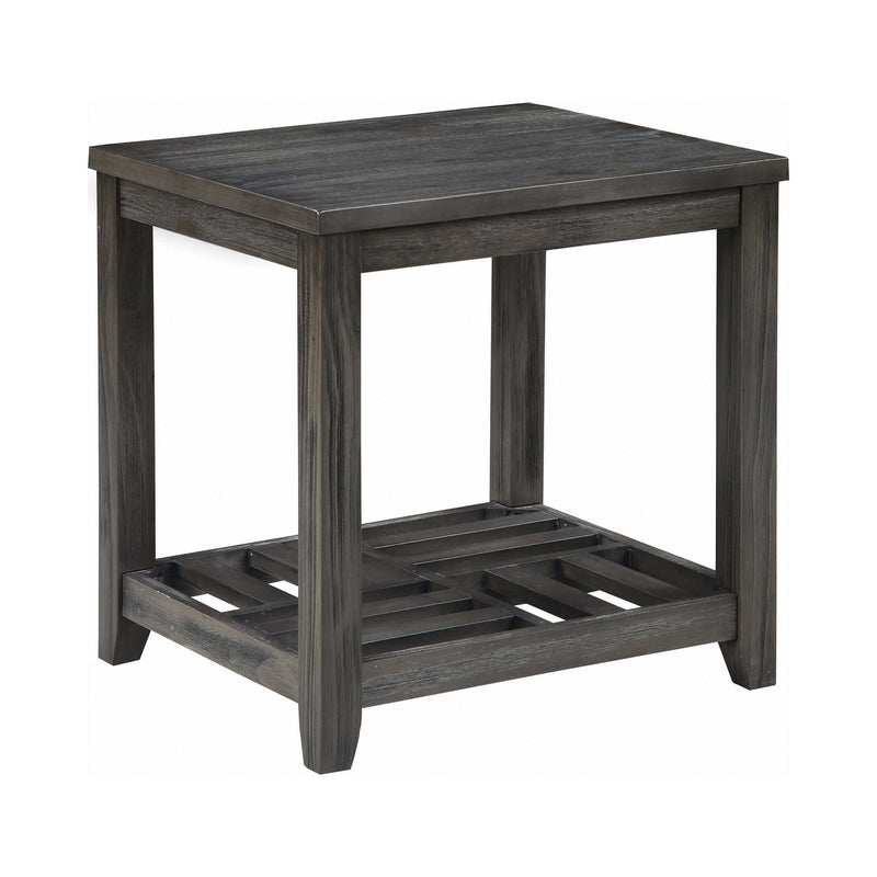 Neriah - Grey - End Table - Ornate Home