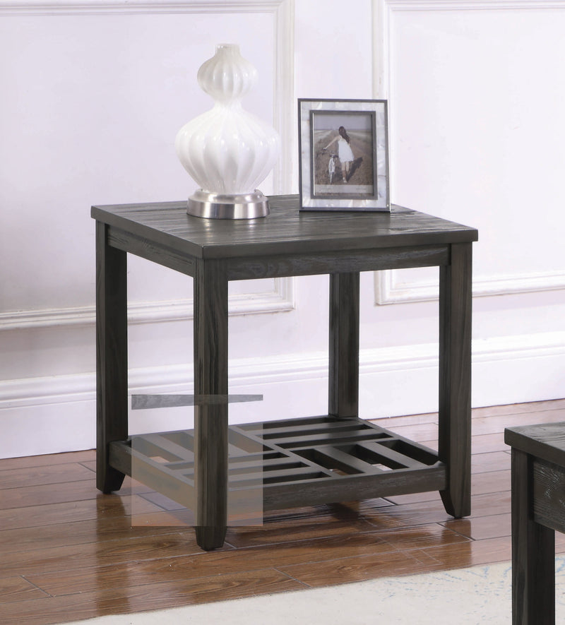 Neriah - Grey - End Table - Ornate Home