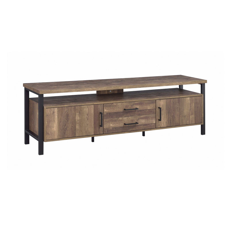 Draven - Rustic Oak - 71" Tv Console - Ornate Home