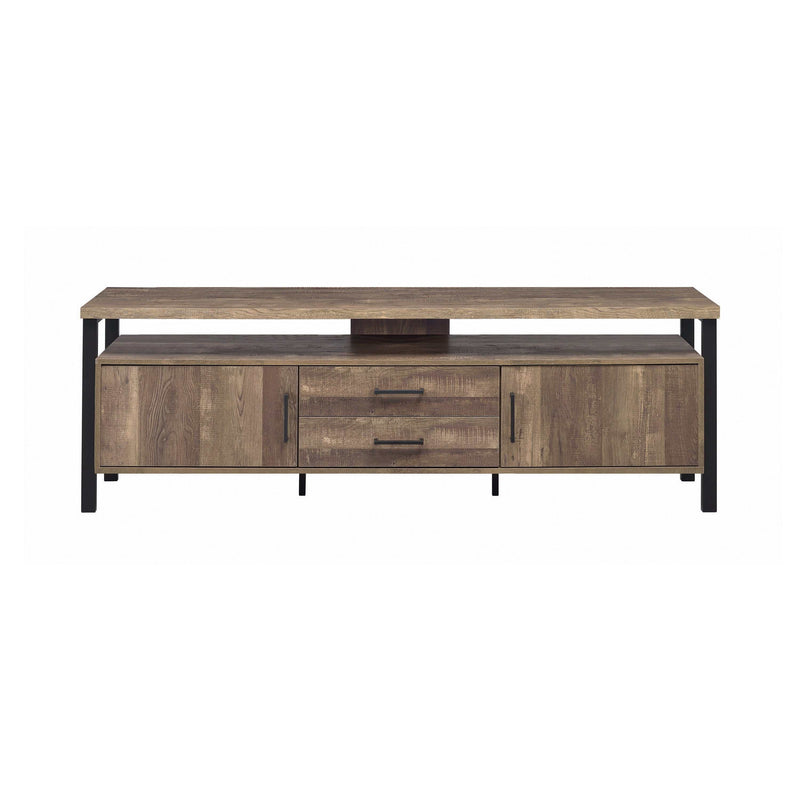 Draven - Rustic Oak - 71" Tv Console - Ornate Home