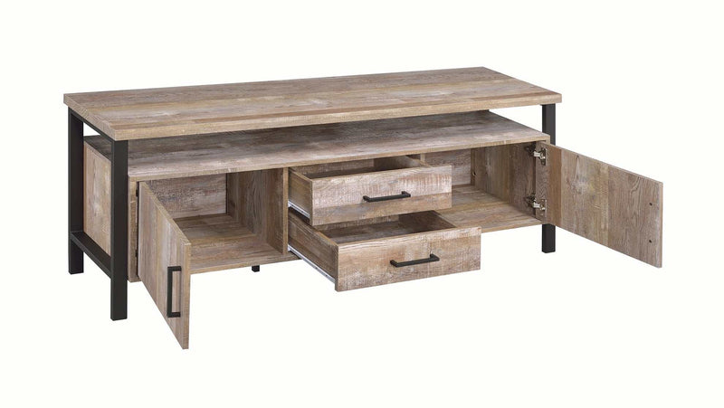 Jada - Weathered Oak - 59" Tv Console - Ornate Home