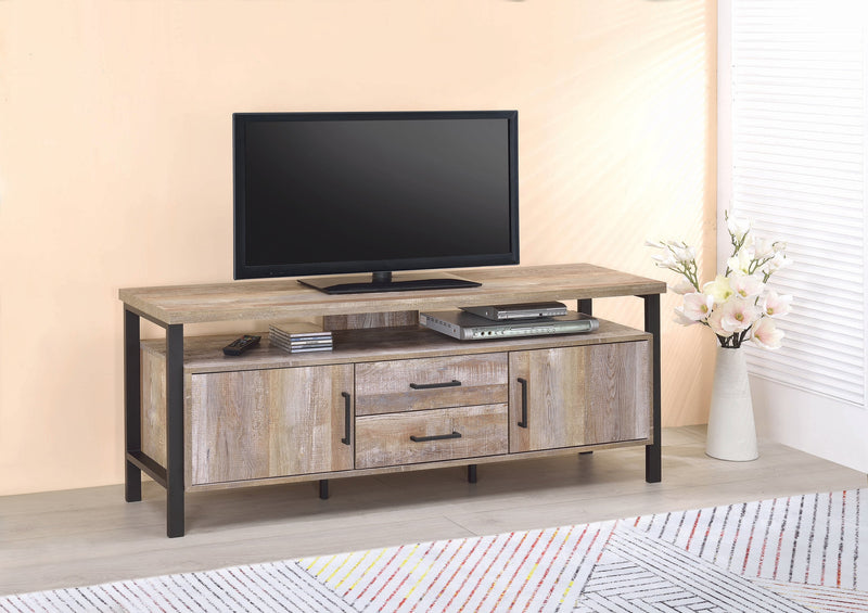 Jada - Weathered Oak - 59" Tv Console - Ornate Home