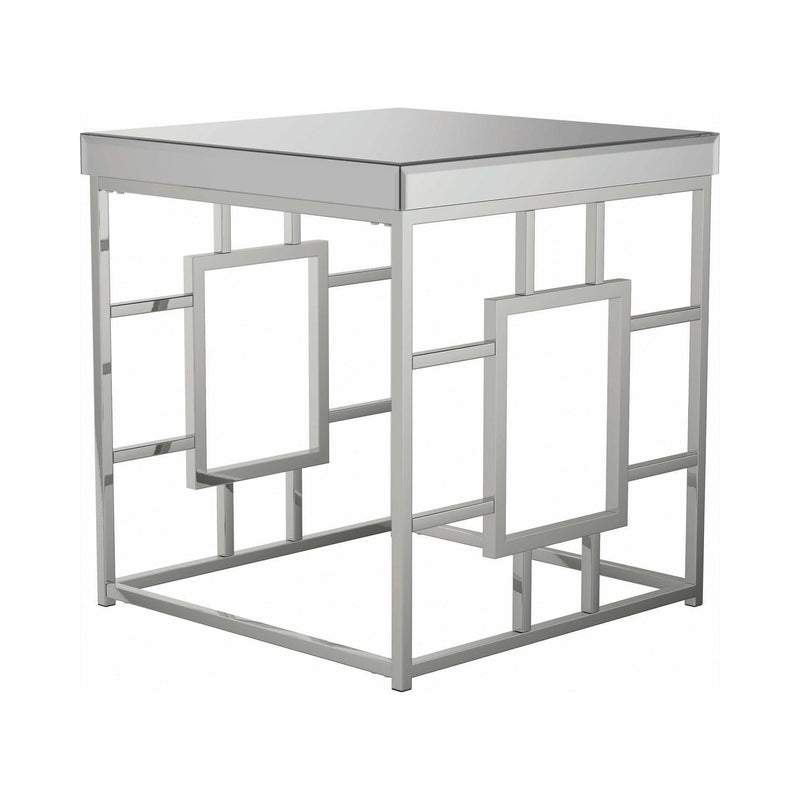 Kaiya - Chrome - End Table - Ornate Home