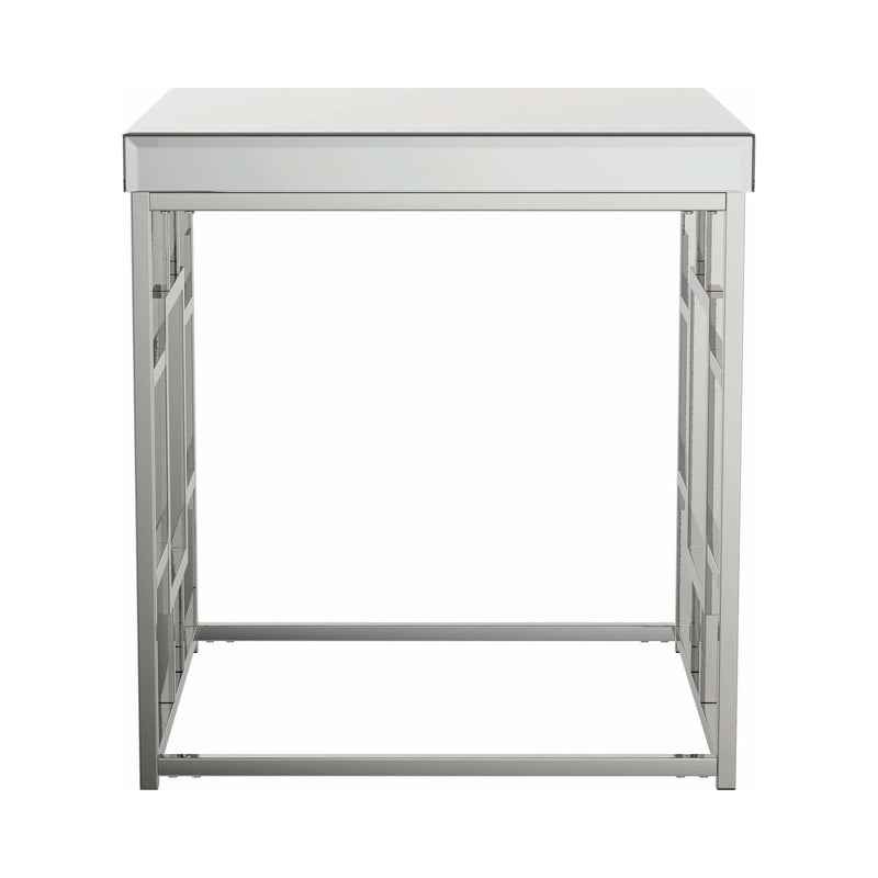 Kaiya - Chrome - End Table - Ornate Home