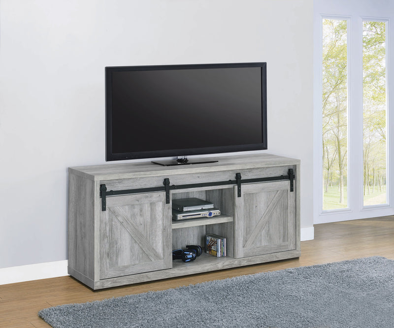 Irra - Grey Driftwood - 59" Tv Console - Ornate Home