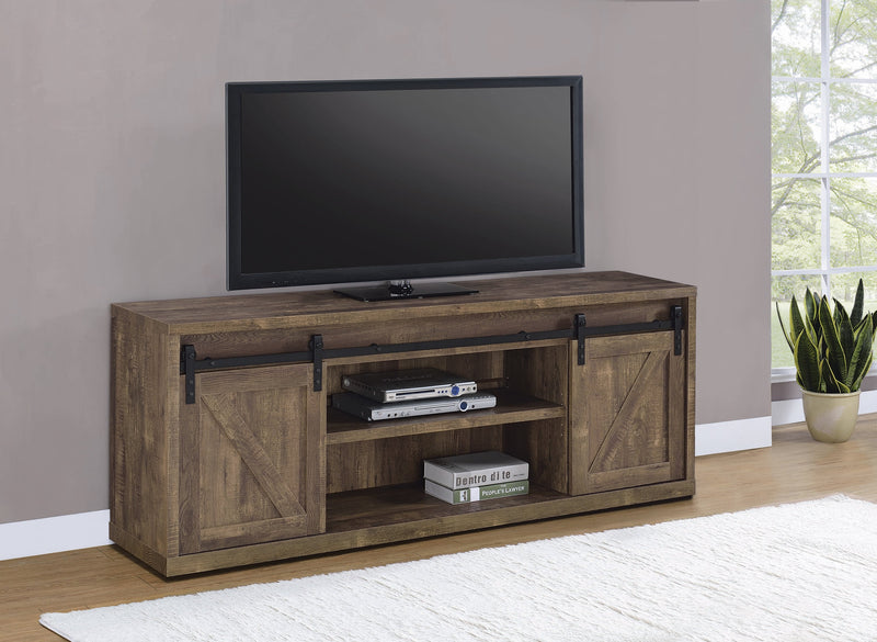 Irra - Rustic Oak - 71" Tv Console - Ornate Home