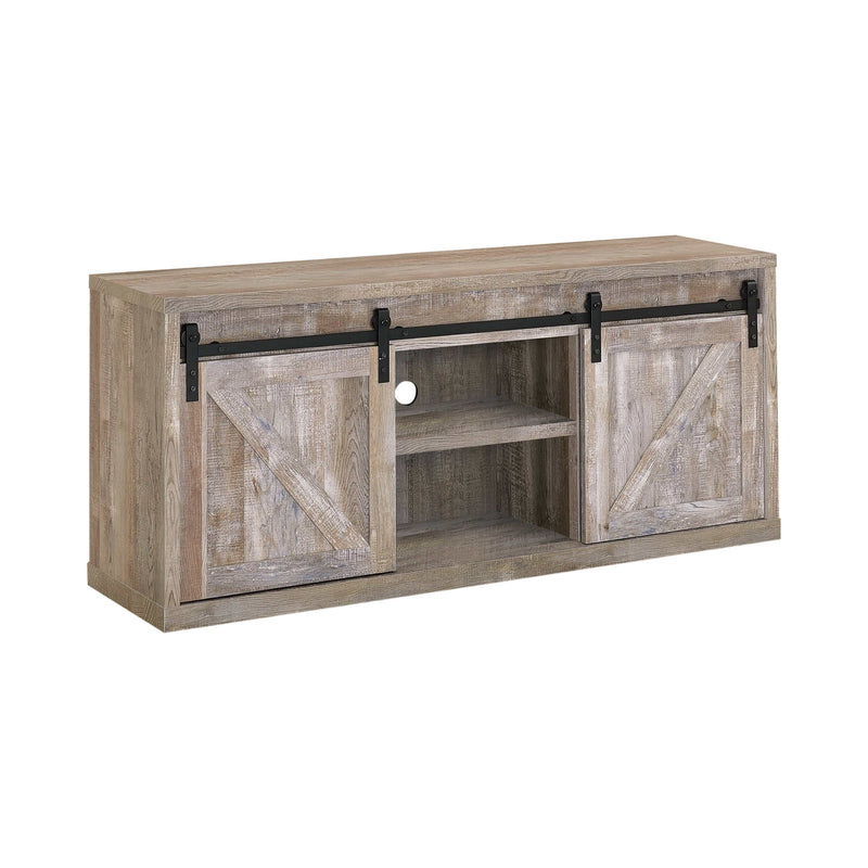 Irra - Weathered Oak - 59" Tv Console - Ornate Home