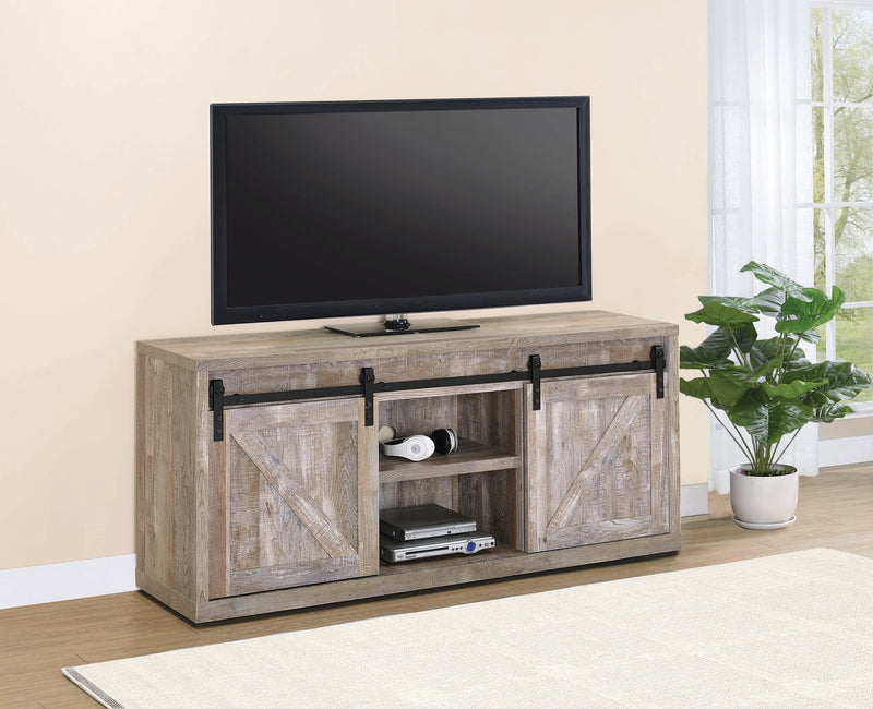 Irra - Weathered Oak - 59" Tv Console - Ornate Home