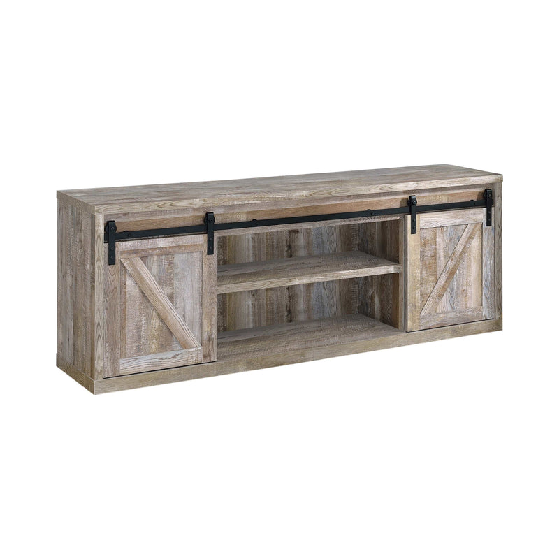 Irra - Weathered Oak - 71" Tv Console - Ornate Home