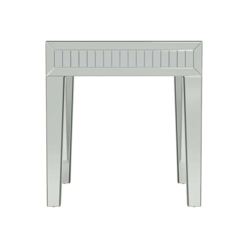 Whitfield - Silver - Square End Table - Ornate Home