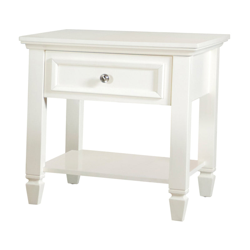 Mikaela - Buttermilk - End Table w/ Lower Shelf - Ornate Home