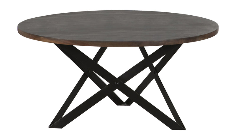 Zack Smokey Grey & Black Coffee Table