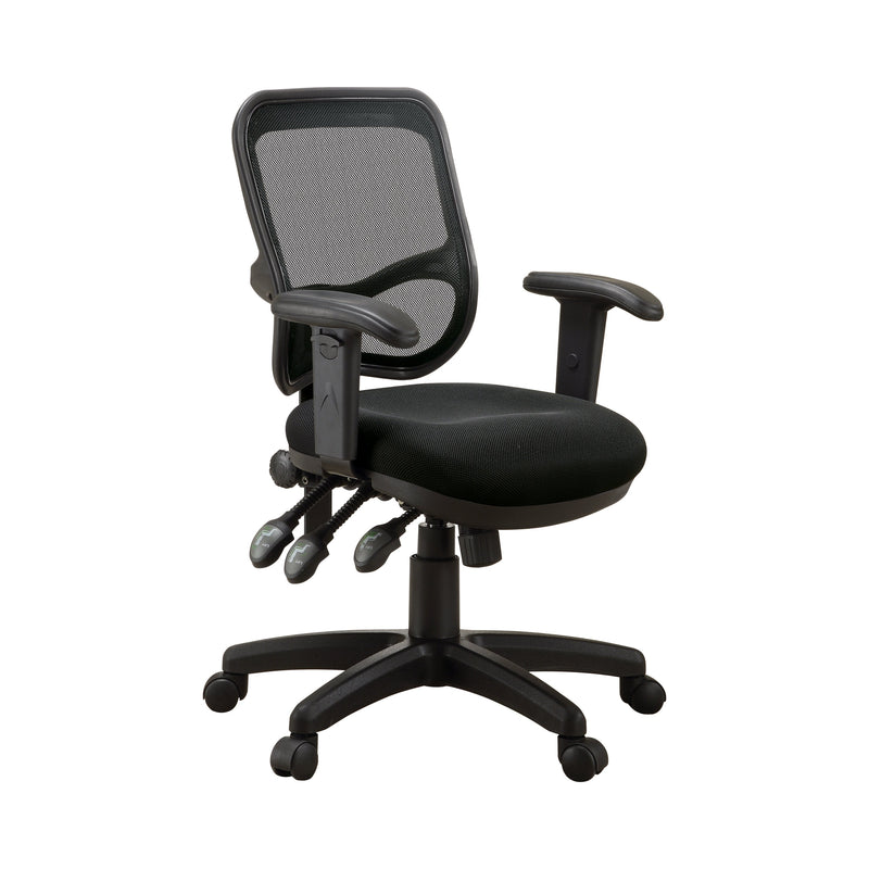 Rollo Black Adjustable Height Office Chair