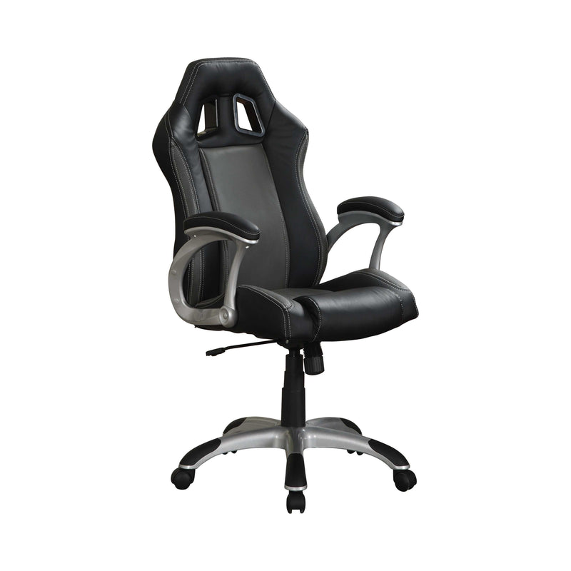 Halo - Black & Grey - Office Chair - Ornate Home